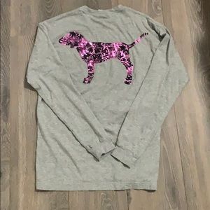 Victoria secret pink bling long sleeve